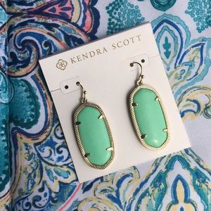 Kendra Scott Elle earrings in Mint